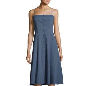 NWT Theory Kayleigh dress, blue, size 0
